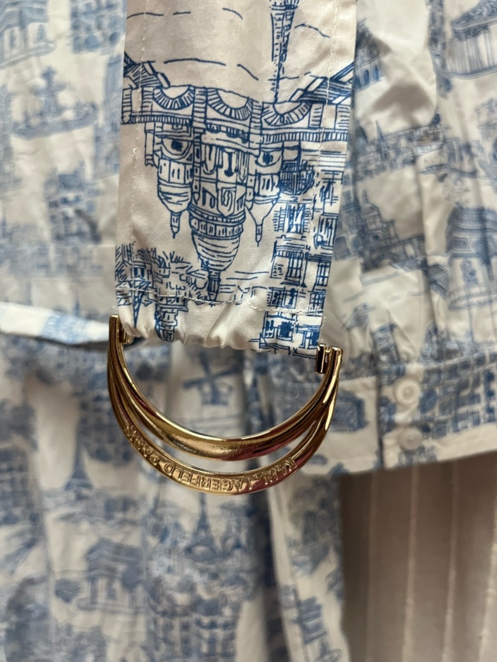 Karl Lagerfeld Paris Toile
Sketch Belted Shirt Dress Size 14 - Picture 15 of 15